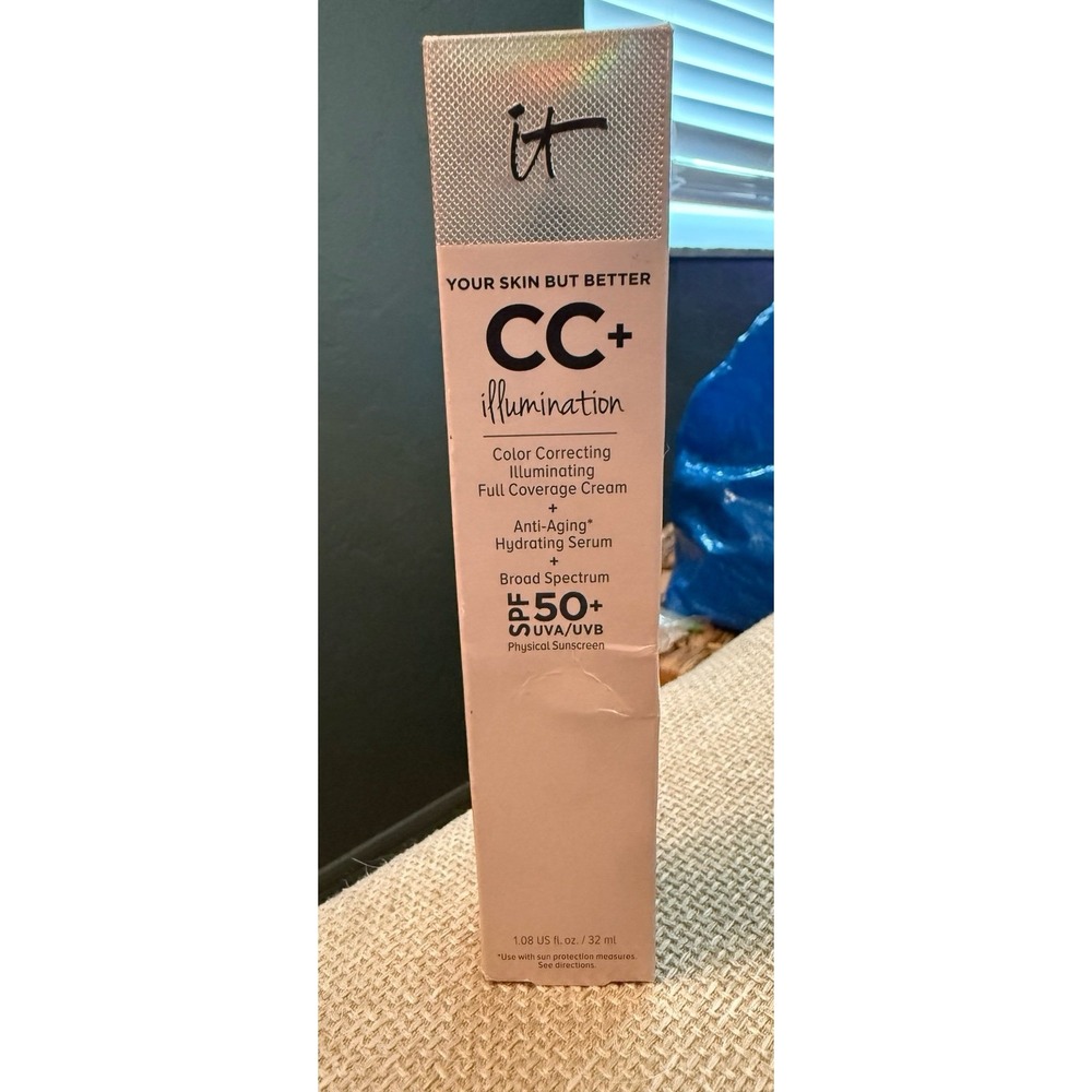 It Cosmetics CC+ SPF 50 Coverage Cream Foundation Neutral Medium